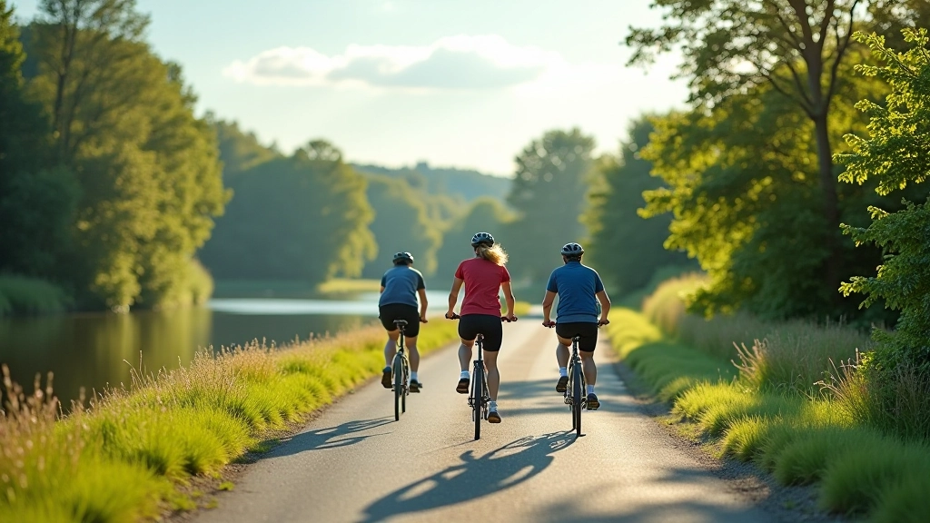 Vltava River cycling route scenic landscape